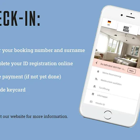 Hood House - Volldigitales Serviced 公寓式酒店